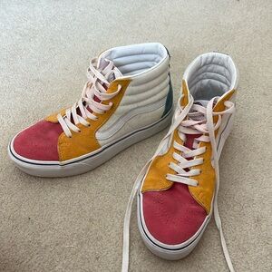 Vans Multi-Colored High Tops